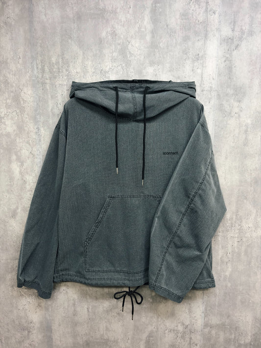 Tec Mesh Hoodie -Ink Black-