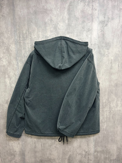 Tec Mesh Hoodie -Ink Black-