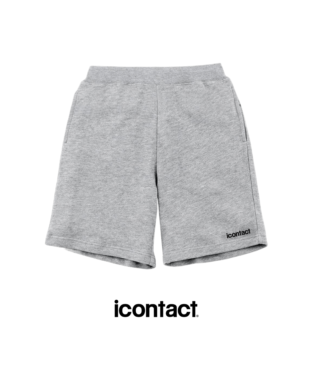 SWEAT SHORTS -Grey-