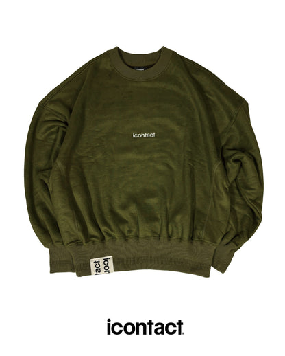 LIAR CREW SWEAT -Khaki-