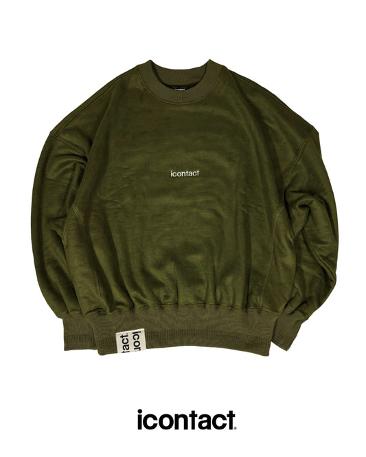 LIAR CREW SWEAT -Khaki-