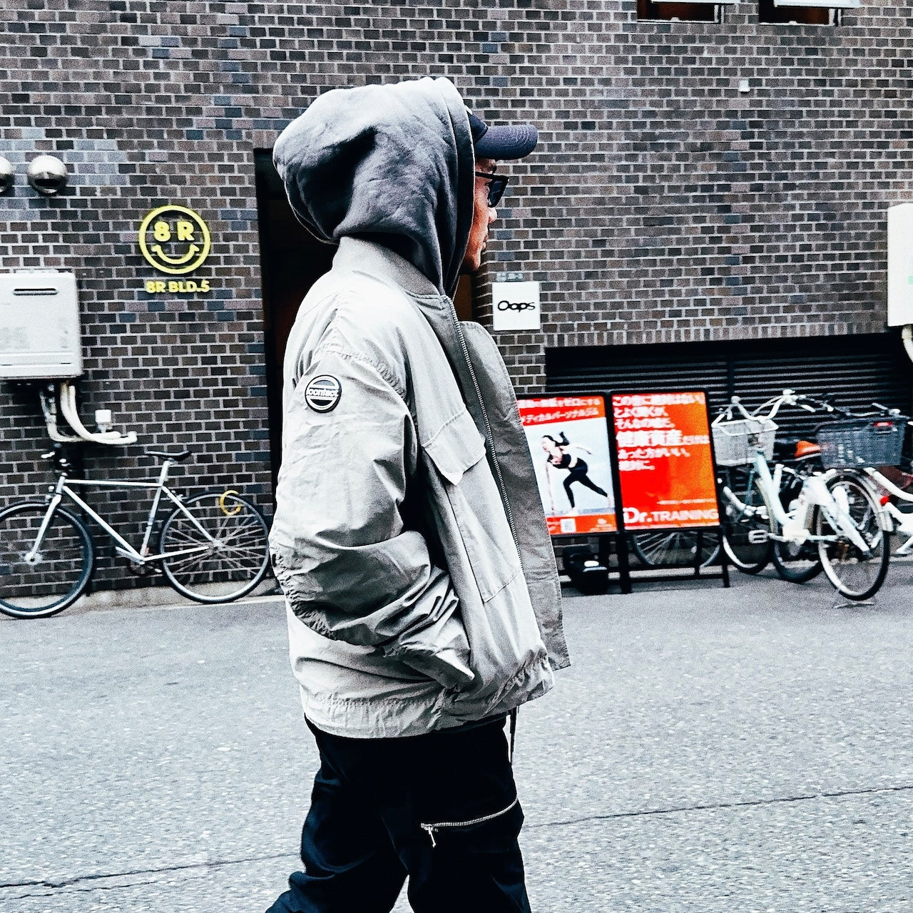 BAZOOKA JACKET -Greige-