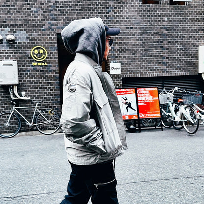 BAZOOKA JACKET -Greige-