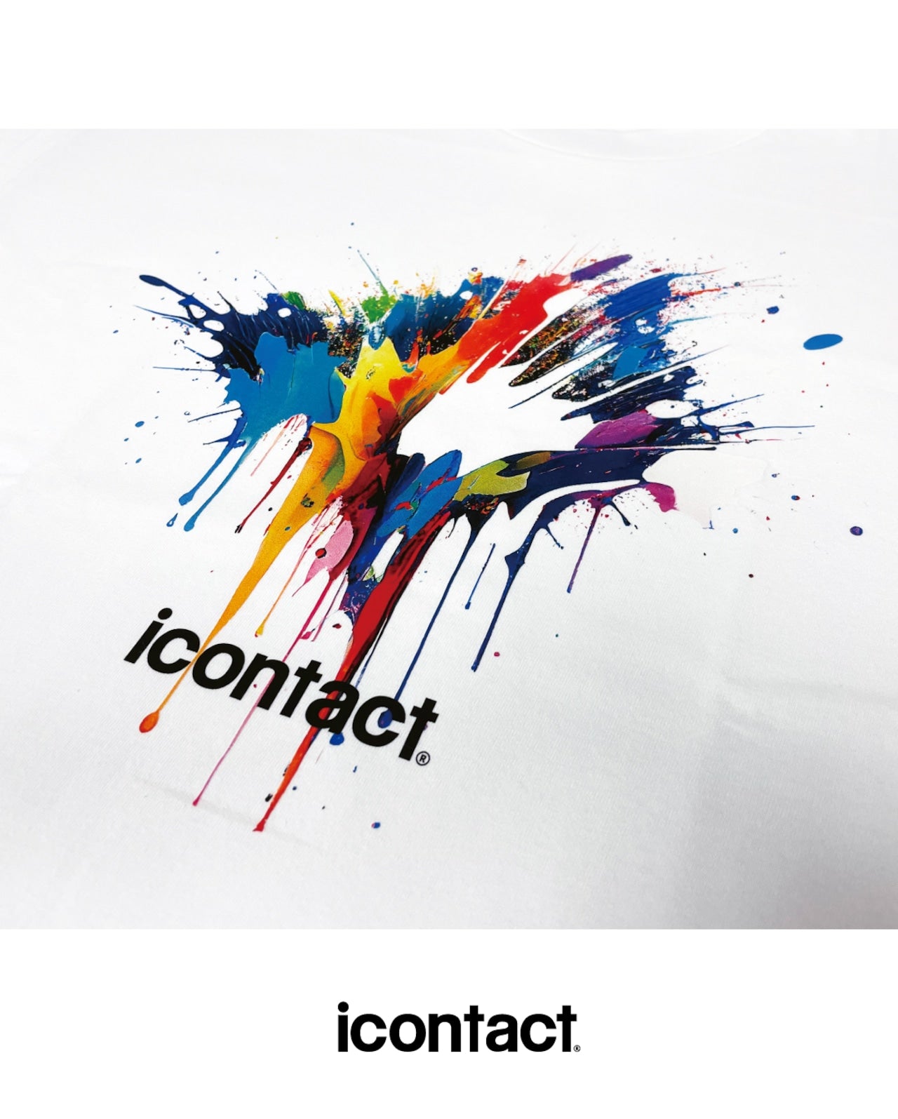 SPLASH T-SHIRT -White-