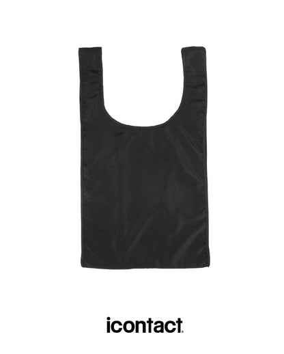 LOGO ECO BAG -Black×Black-