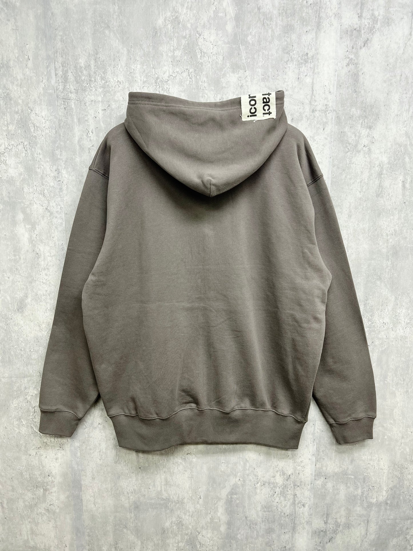 Lazor 3D Logo Zip Hoodie -Charcoal-