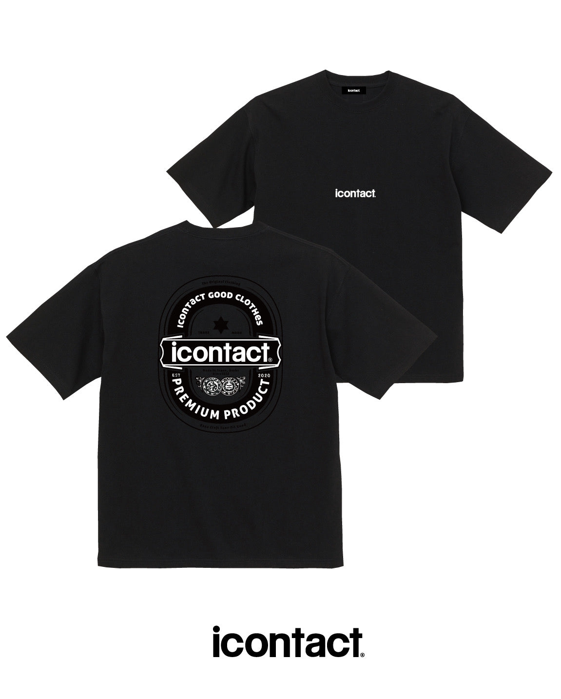 Beer S/S TEE -Black-