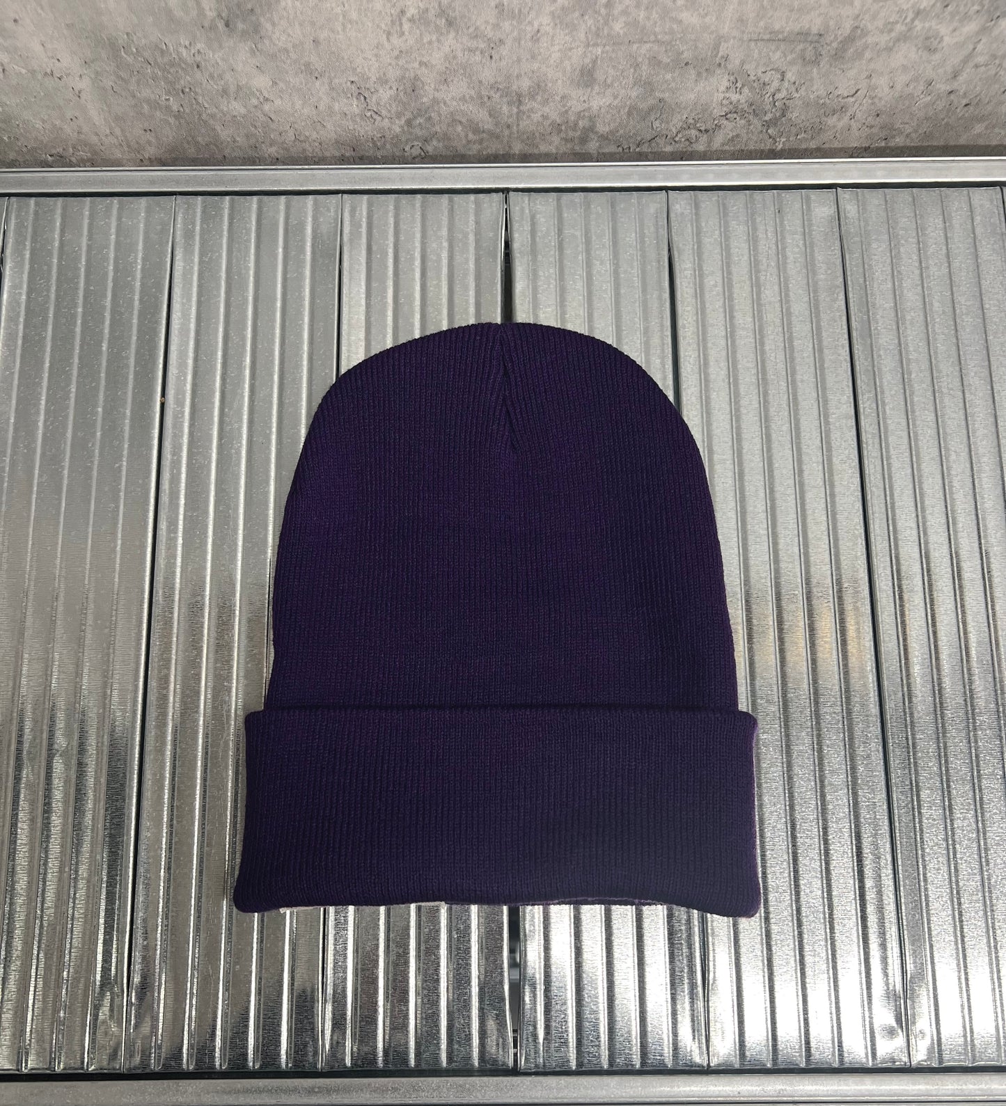 CLOTH TAG Knit Cap -Purple-