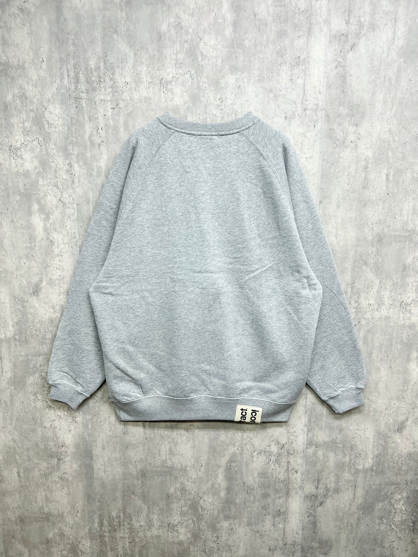 Lazor 3D Logo SWEAT SHIRT -Grey-