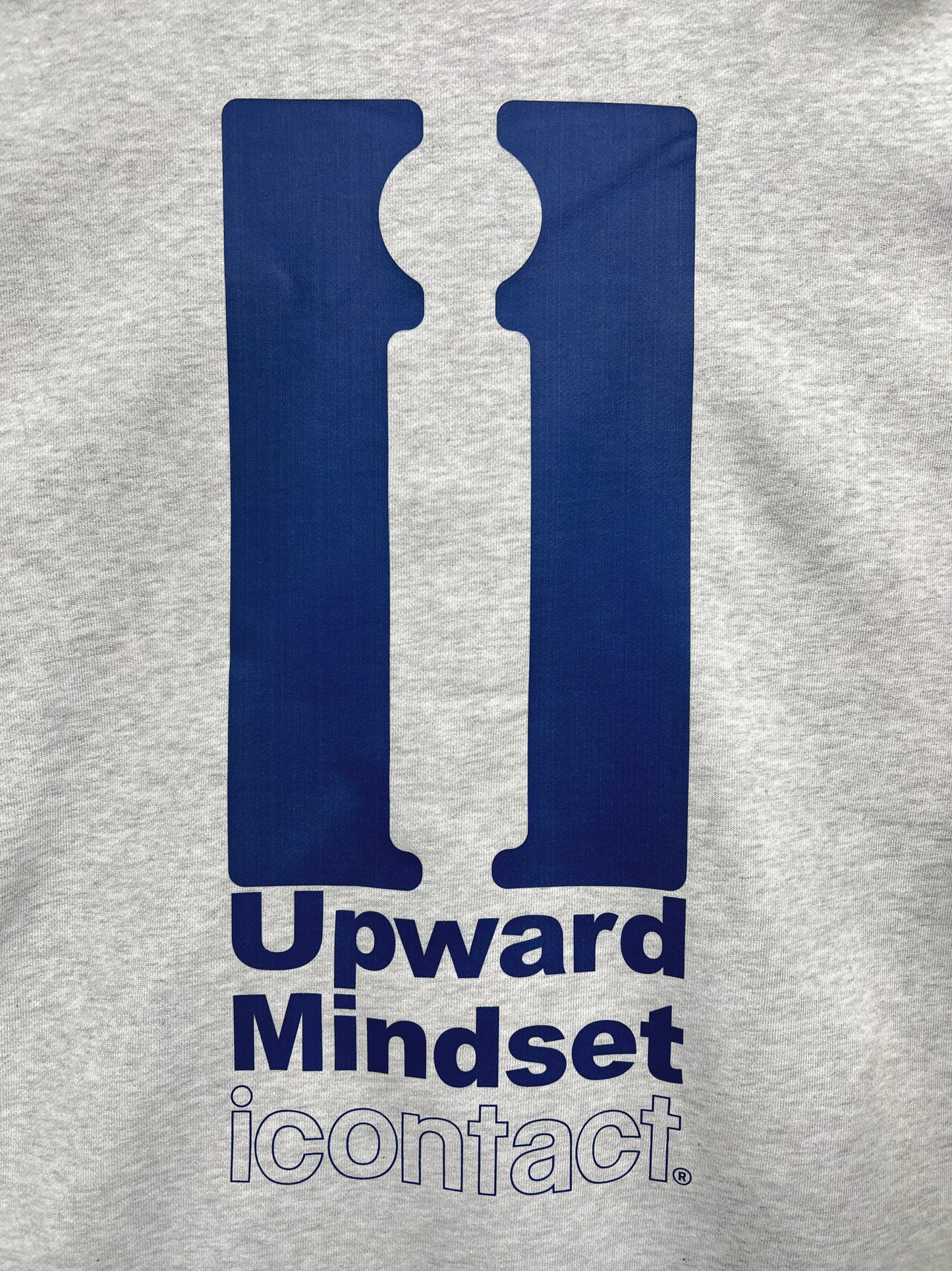 Upward maindset SWEAT SHIRT -Grey-
