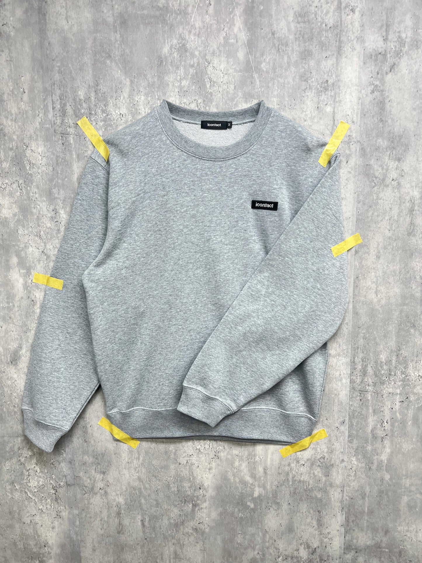 Small Box Logo  SWEAT SHIRT -Grey-