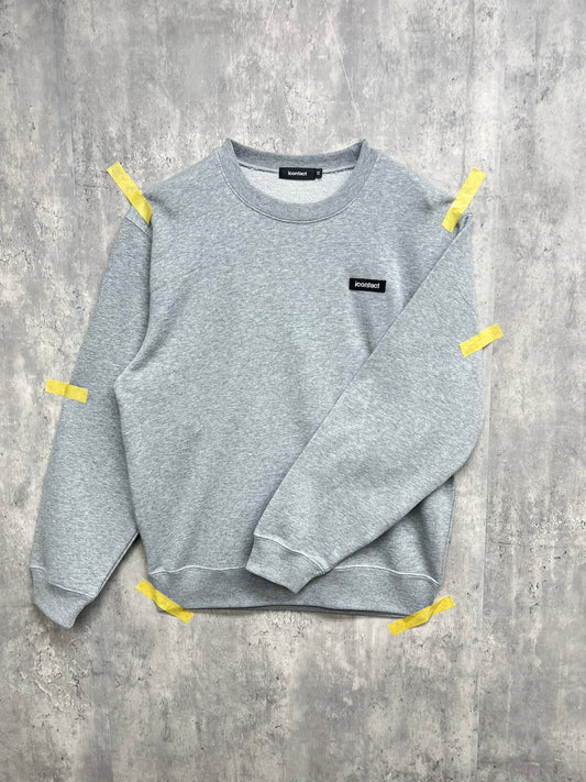 Small Box Logo  SWEAT SHIRT -Grey-