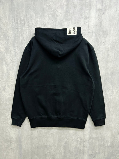 Lazor 3D Logo Zip Hoodie -Black-