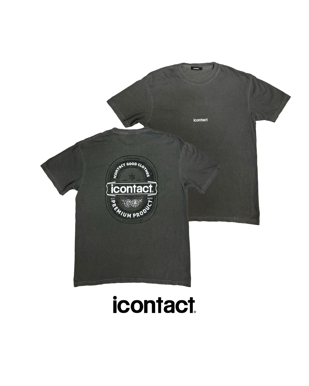 Beer S/S TEE -Ink Black-