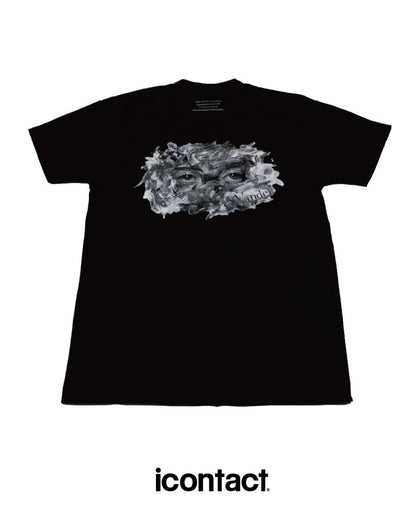 EYE PAINT T-SHIRT -Black-